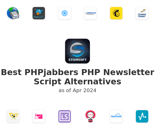 Best PHPjabbers PHP Newsletter Script Alternatives