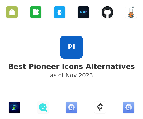 Best Pioneer Icons Alternatives
