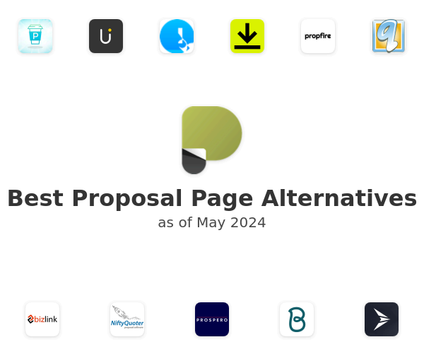 Best Proposal Page Alternatives