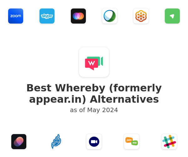 Best Whereby (formerly appear.in) Alternatives