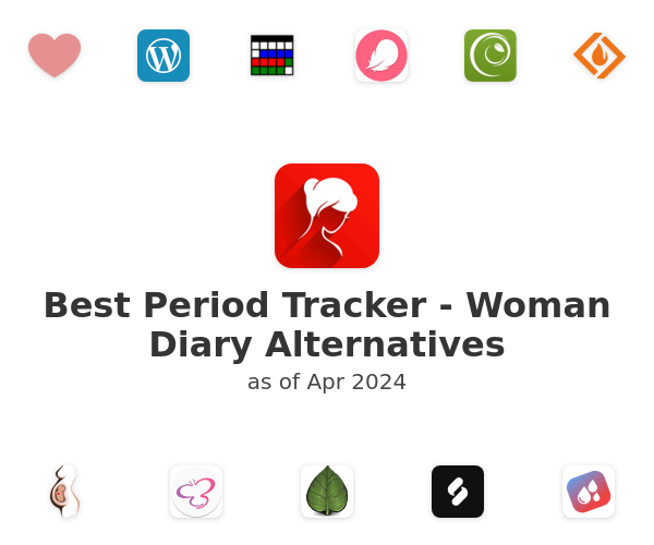 Best Period Tracker - Woman Diary Alternatives