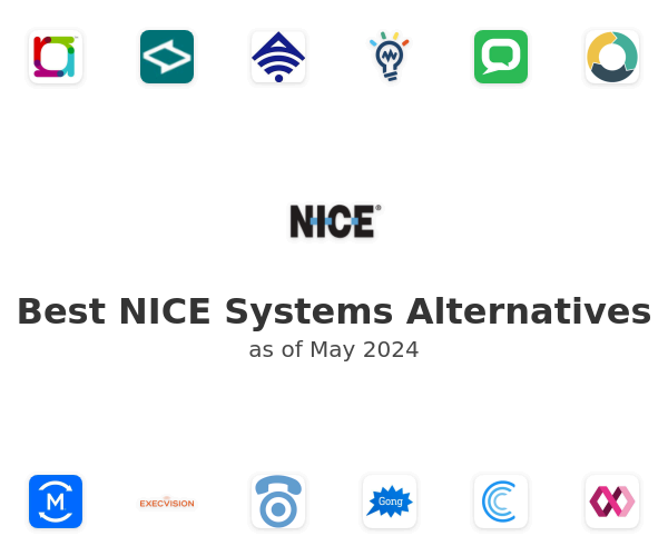 Best NICE Systems Alternatives