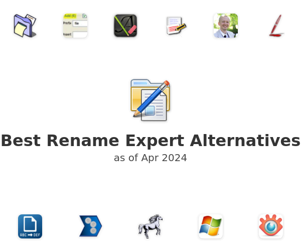 Best Rename Expert Alternatives
