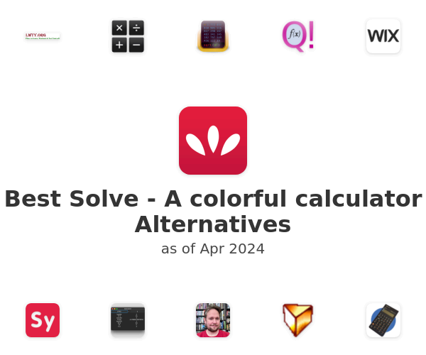Best Solve - A colorful calculator Alternatives
