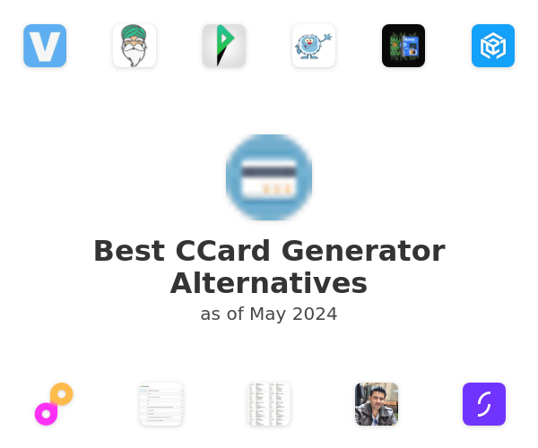 Best CCard Generator Alternatives
