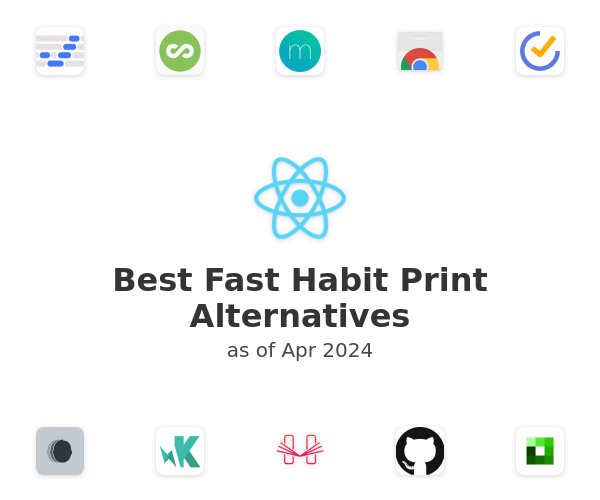 Best Fast Habit Print Alternatives