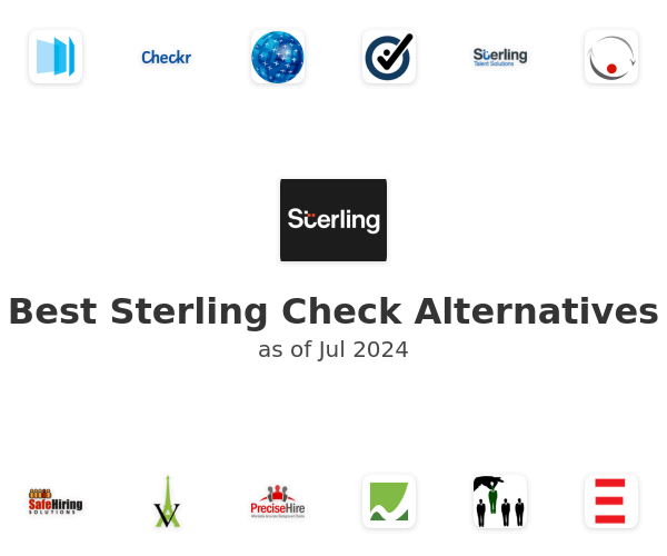 Best Sterling Check Alternatives