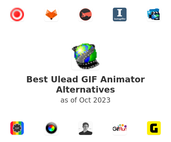 Best Ulead GIF Animator Alternatives