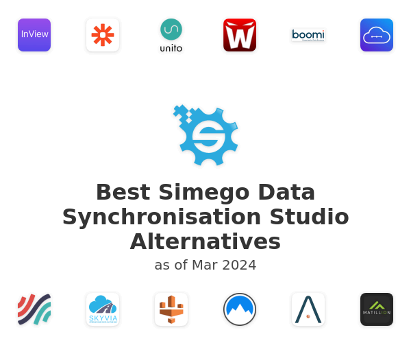 Best Simego Data Synchronisation Studio Alternatives