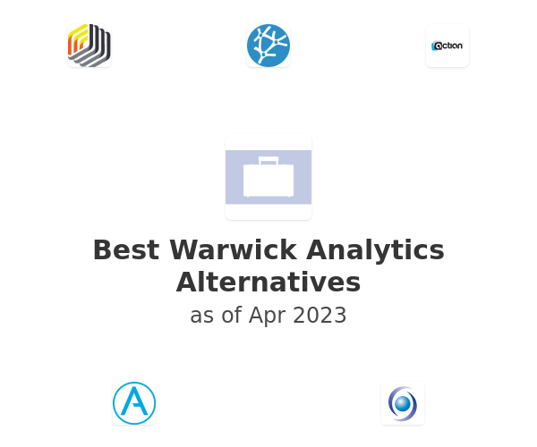 Best Warwick Analytics Alternatives