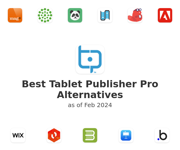 Best Tablet Publisher Pro Alternatives