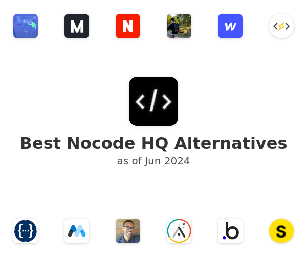 Best Nocode HQ Alternatives