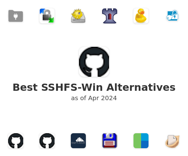 Best SSHFS-Win Alternatives