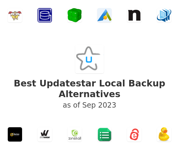 Best Updatestar Local Backup Alternatives