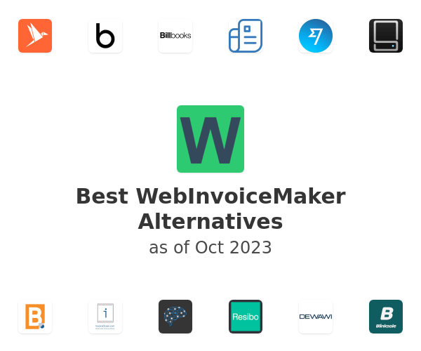 Best WebInvoiceMaker Alternatives