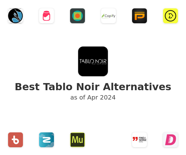 Best Tablo Noir Alternatives