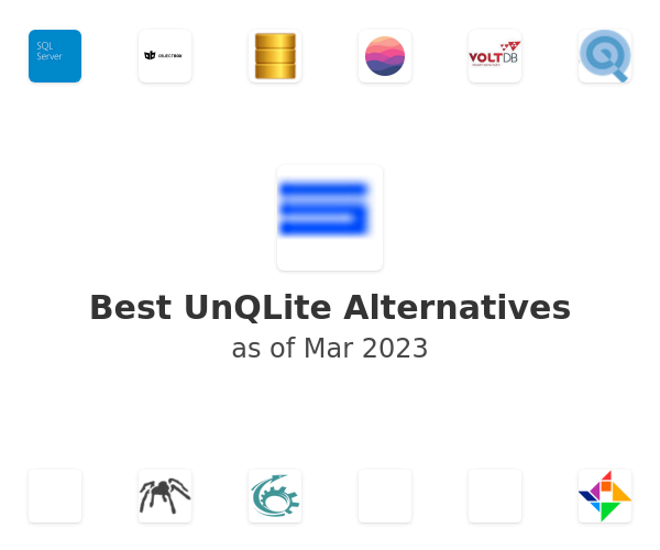 Best UnQLite Alternatives