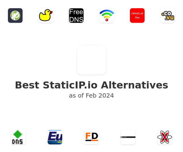 Best StaticIP.io Alternatives