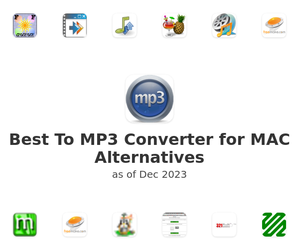 Best To MP3 Converter for MAC Alternatives
