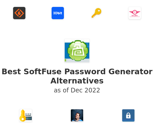 Best SoftFuse Password Generator Alternatives
