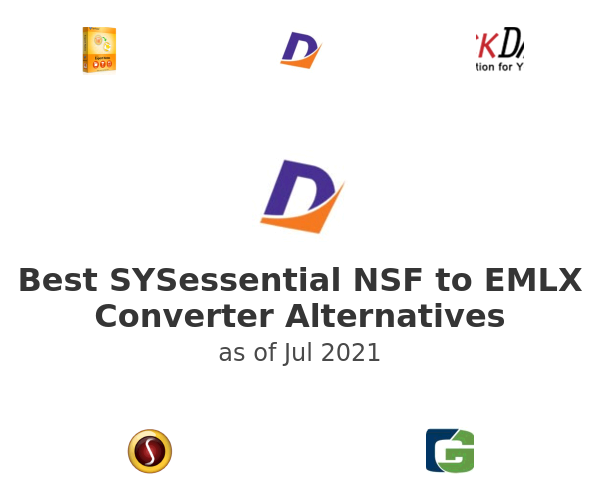 Best SYSessential NSF to EMLX Converter Alternatives