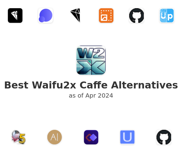 Best Waifu2x Caffe Alternatives