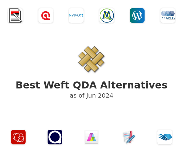 Best Weft QDA Alternatives