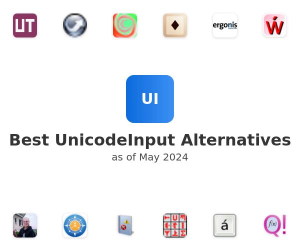 Best UnicodeInput Alternatives