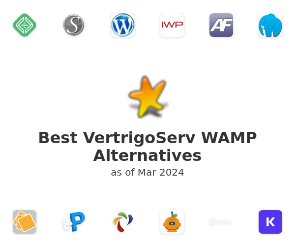 Best VertrigoServ WAMP Alternatives