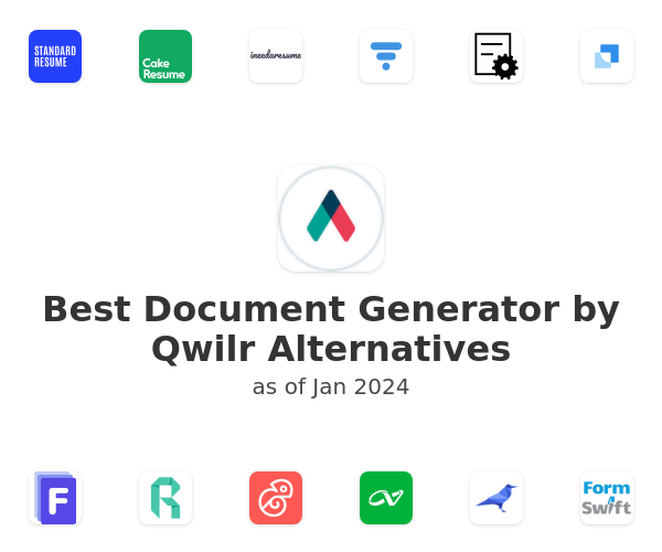 Best Document Generator by Qwilr Alternatives