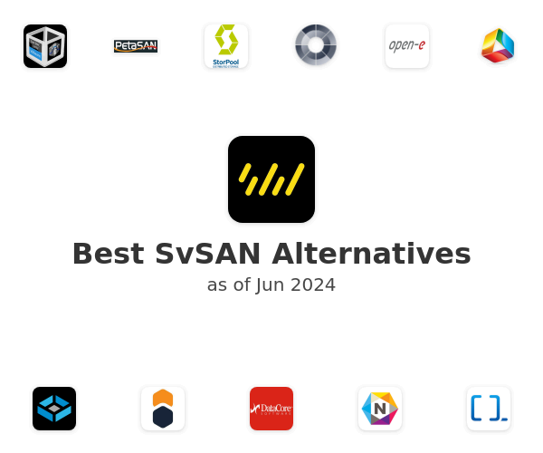 Best SvSAN Alternatives