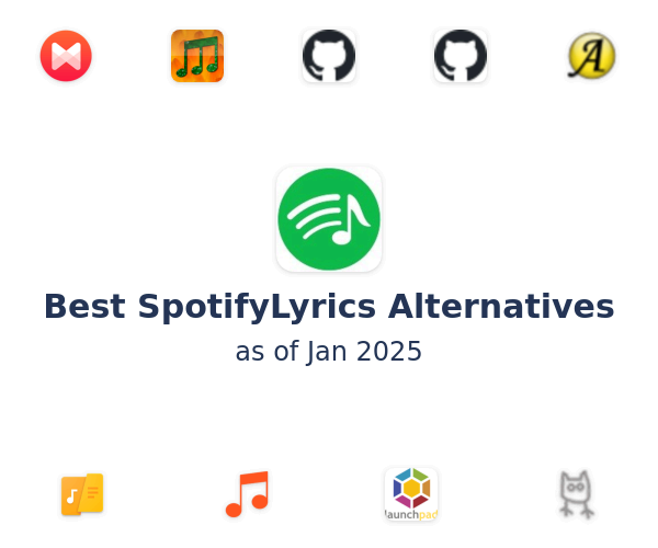 Best SpotifyLyrics Alternatives