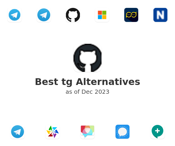 Best tg Alternatives