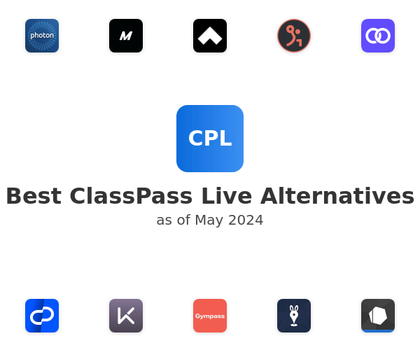 Best ClassPass Live Alternatives