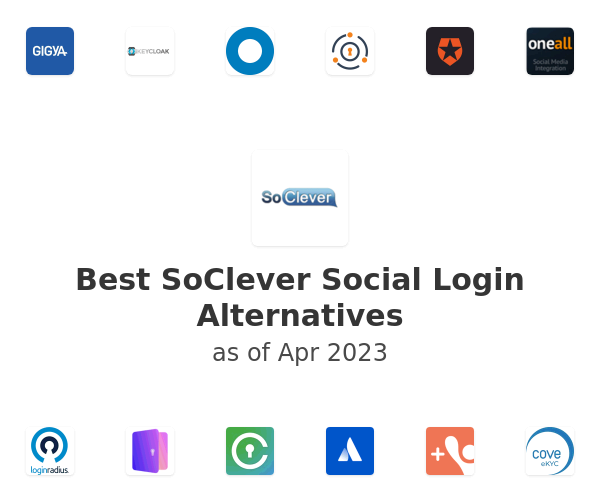 Best SoClever Social Login Alternatives