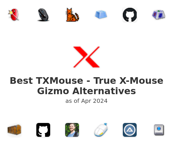 Best TXMouse - True X-Mouse Gizmo Alternatives