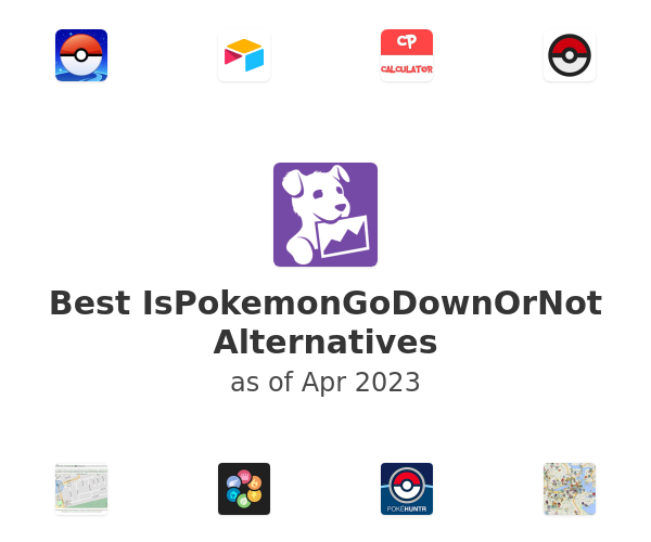 Best IsPokemonGoDownOrNot Alternatives