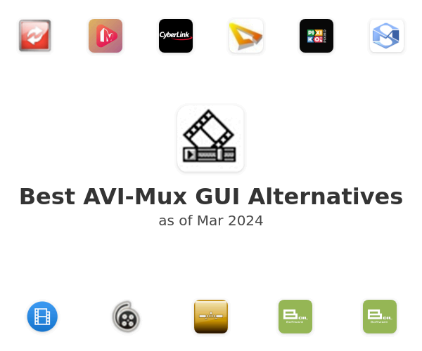 Best AVI-Mux GUI Alternatives