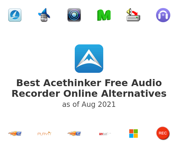 Best Acethinker Free Audio Recorder Online Alternatives