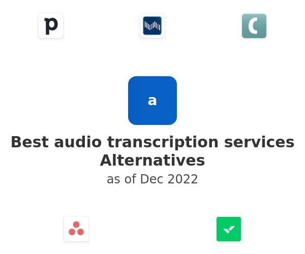 Best audio transcription services Alternatives
