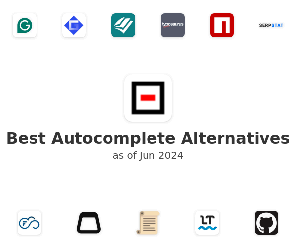 Best Autocomplete Alternatives