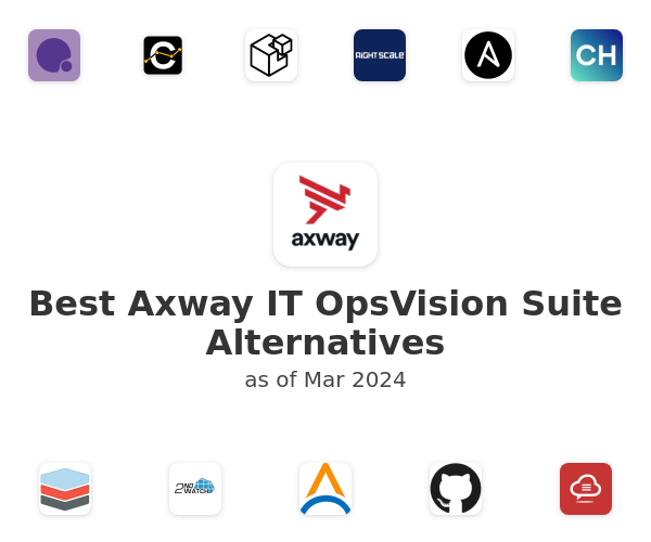 Best Axway IT OpsVision Suite Alternatives
