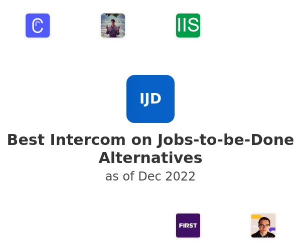 Best Intercom on Jobs-to-be-Done Alternatives