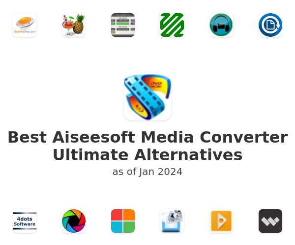 Best Aiseesoft Media Converter Ultimate Alternatives