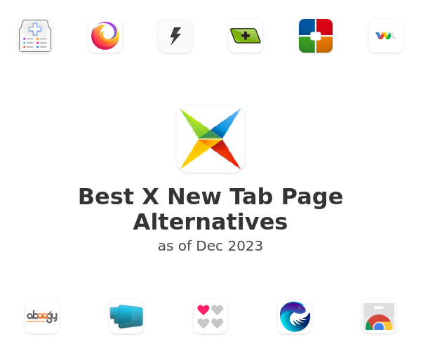 Best X New Tab Page Alternatives