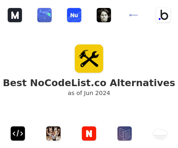 Best NoCodeList.co Alternatives