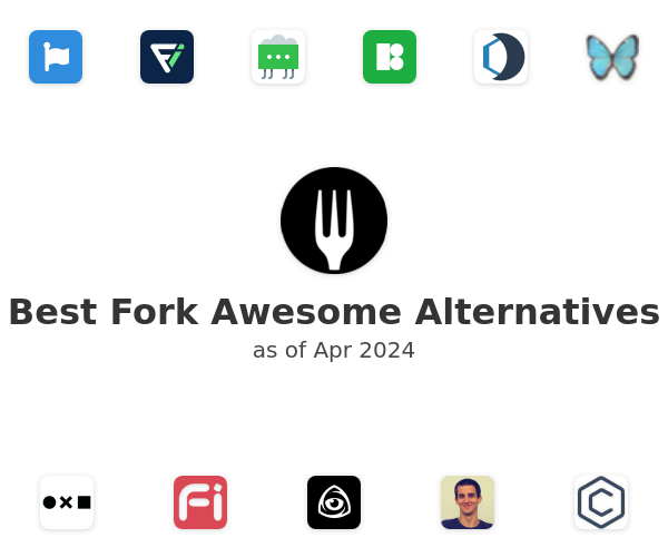 Best Fork Awesome Alternatives