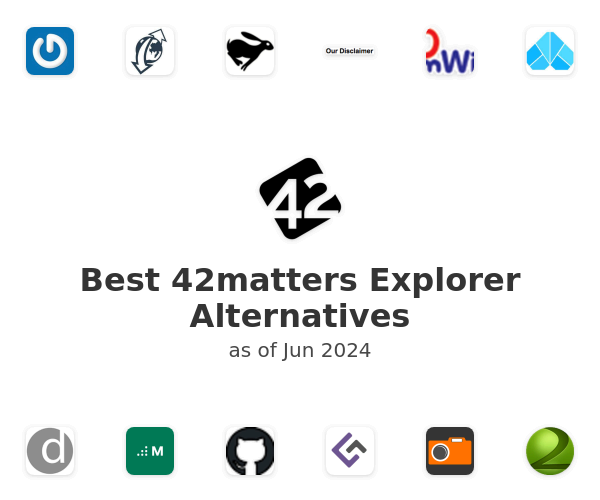 Best 42matters Explorer Alternatives