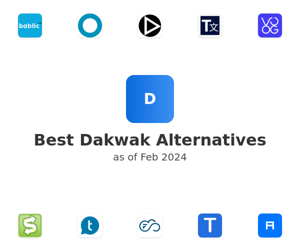 Best Dakwak Alternatives