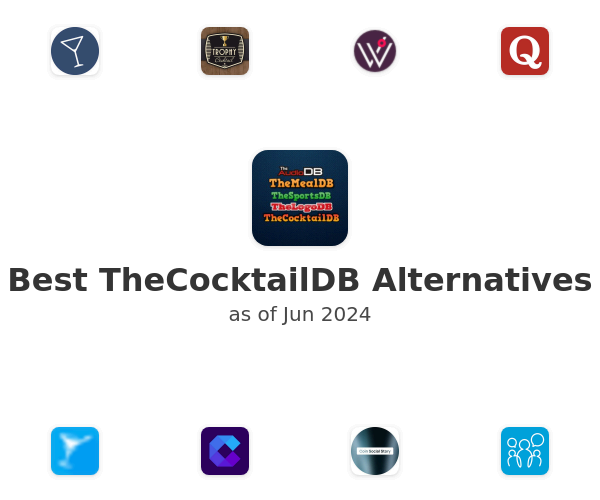 Best TheCocktailDB Alternatives